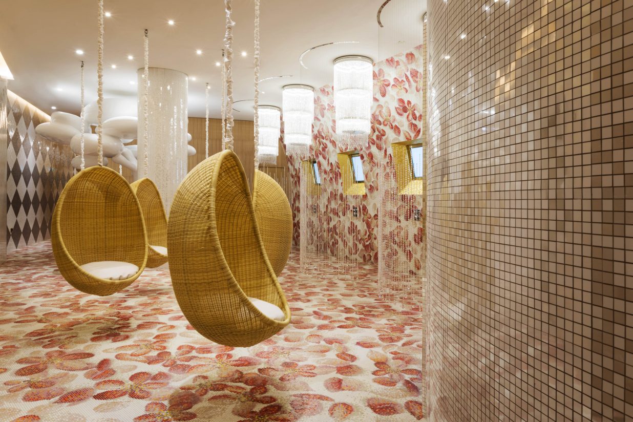 Marcel Wanders' theatrical interiors for Qatar's Mondrian Doha hotel