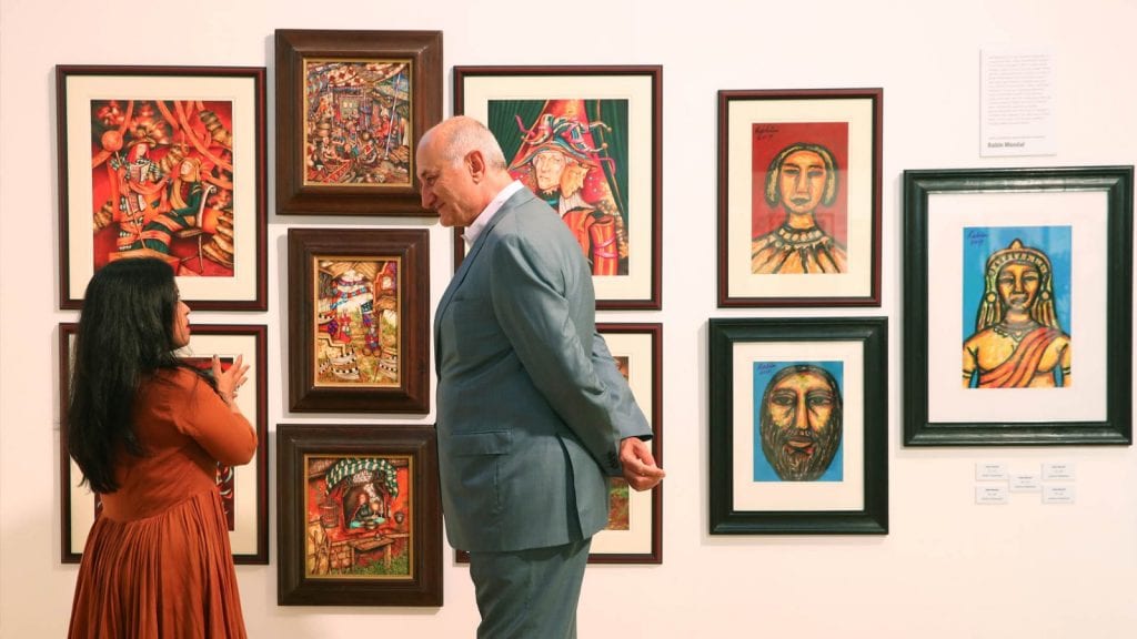 Sujata's passion for art makes her the right person to bring art from around the world to Doha