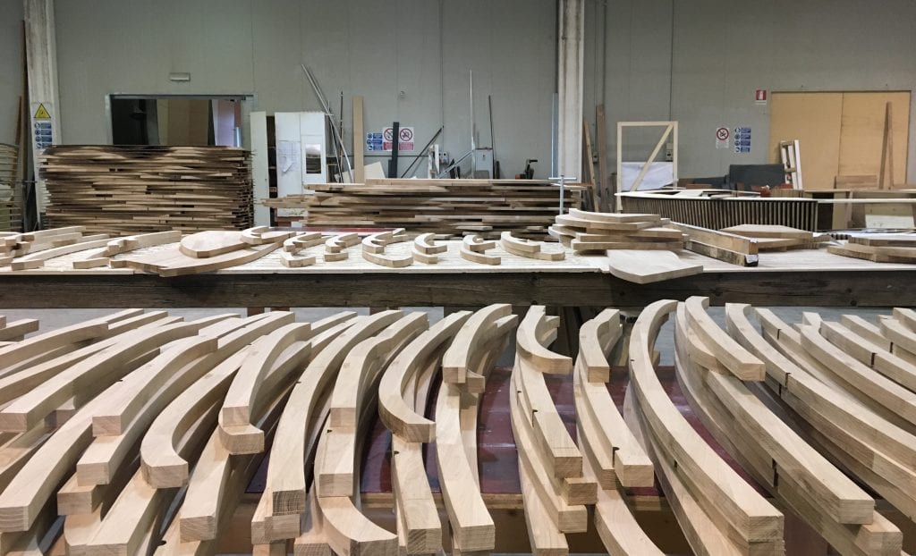 20,000 pieces of woodwark puzzles