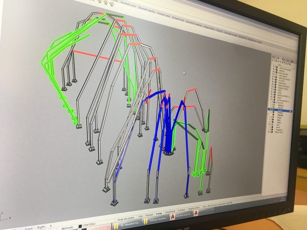 The software developed helped in identifying points for coordination of wooden joinery