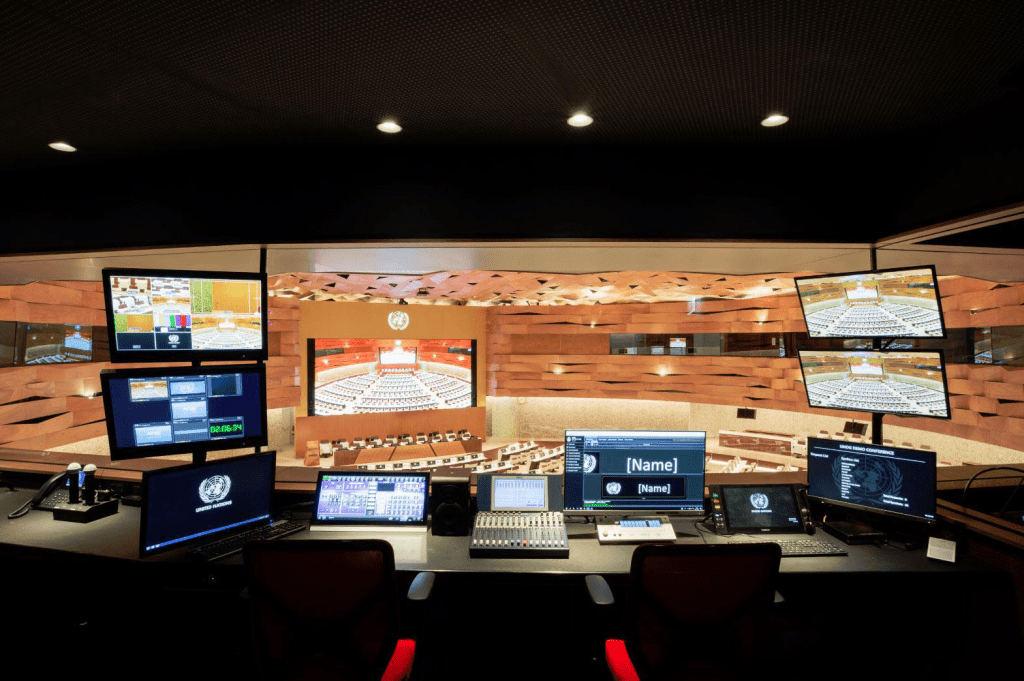 XIX Hall of the United Nations in Geneva - Peia Associates