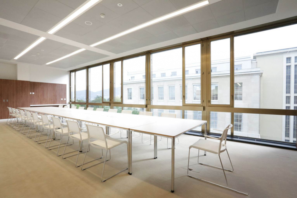 XIX Hall of the United Nations in Geneva - Peia Associates