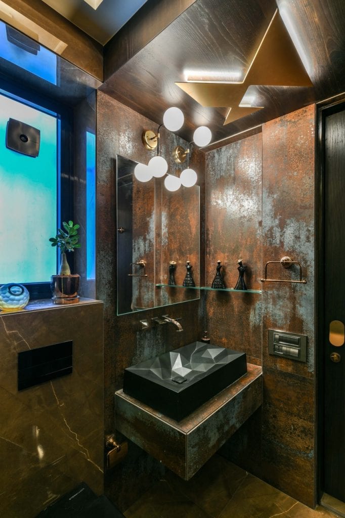Master Bathroom Designed by Sanjay Bobade - Scale Magazine