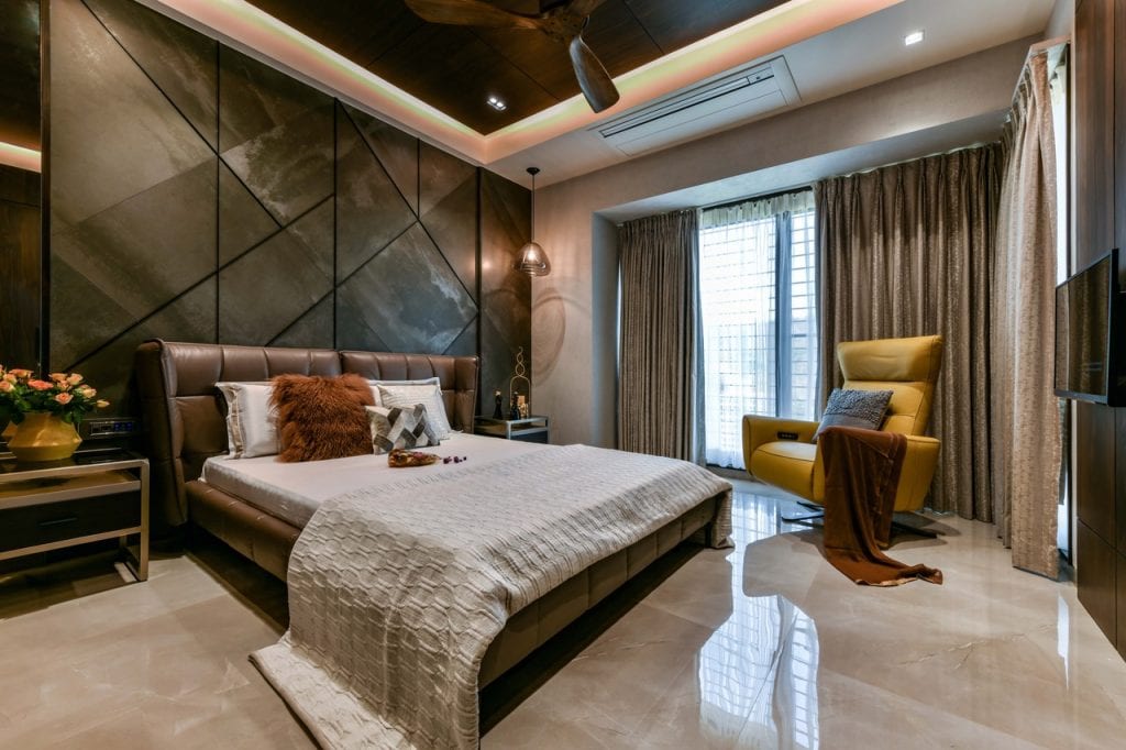 Master BedRoom Designed by Sanjay Bobade - Scale Magazine