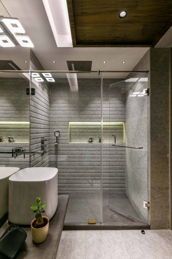 Small Bathroom Designed by Sanjay Bobade - Scale Magazine