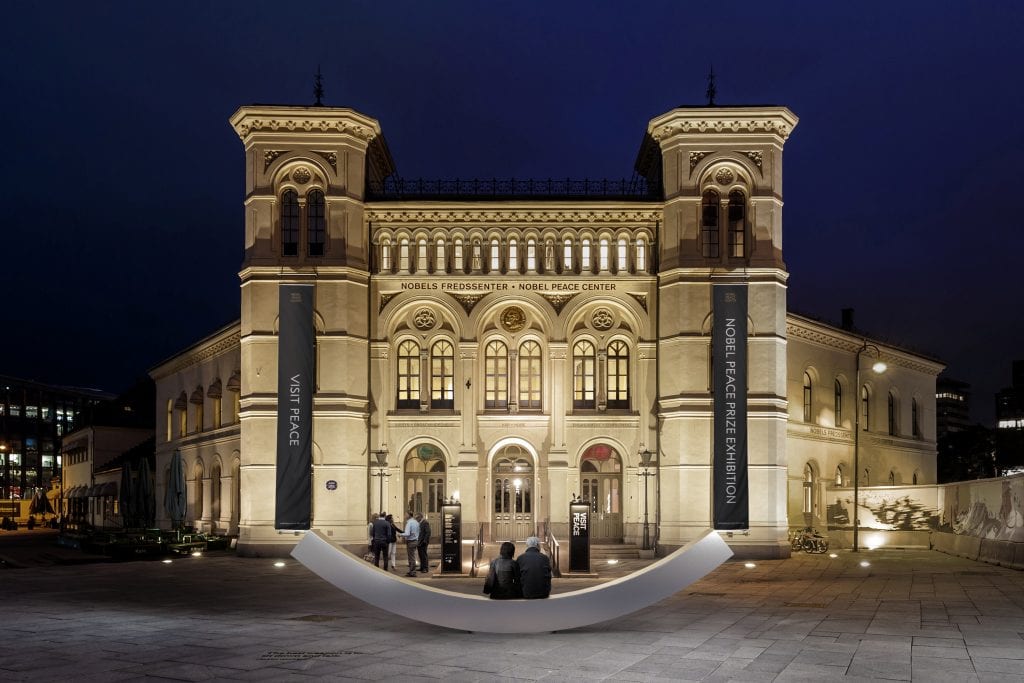 The Peace Bench by Snohetta at Nobel Peace Center- Scale Magazine