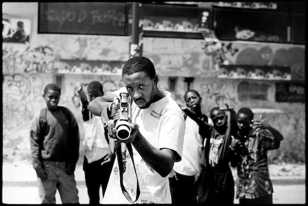 Braquage Ladj Ly vu par JR - Scale Magazine