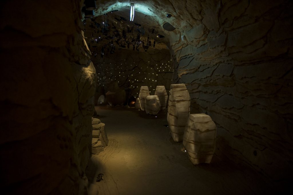 The Cave of Wonders and has been constructed to replicate a dahl, or cave - Scale Magazine