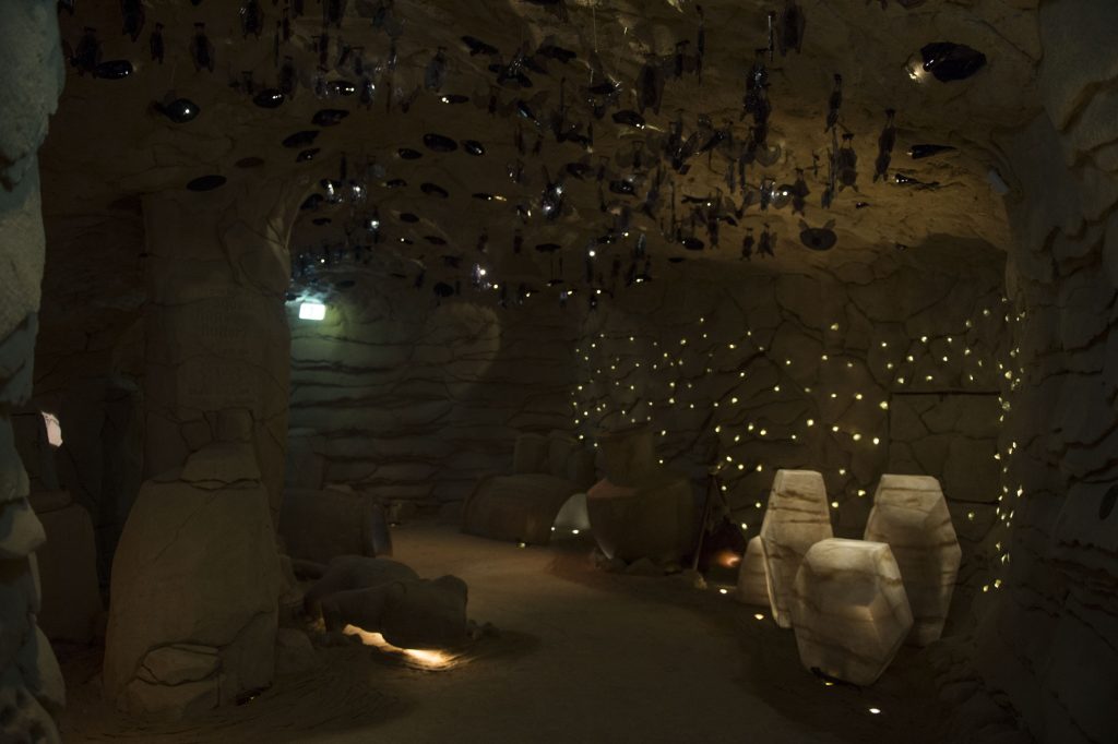 The Cave of Wonders and has been constructed to replicate a dahl, or cave - Scale Magazine