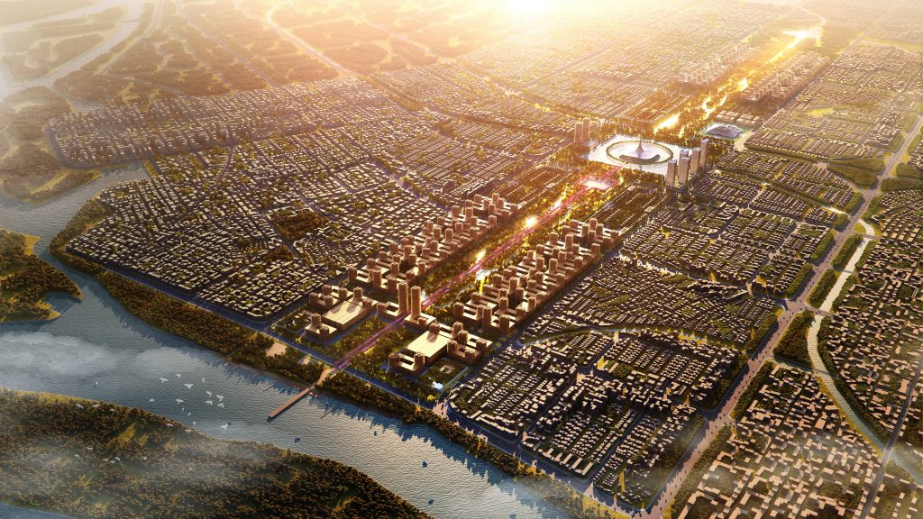 Andhra Pradesh Capital Amaravati Master Plan as it was envisioned by Fosters +Partners - Scale Magazine