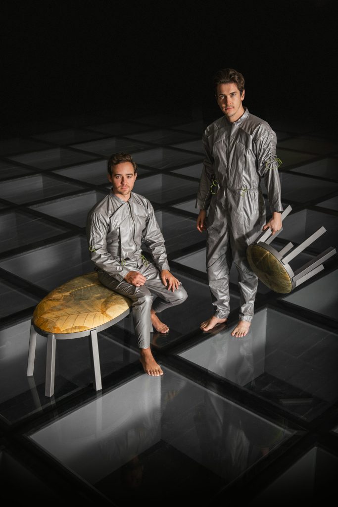 Autumn is the first collection of products in the world created with leaf fabric by two Brazilian designers Mauricio Noronha and Rodrigo Brenner from Furf Design Studio - Scale Magazine
