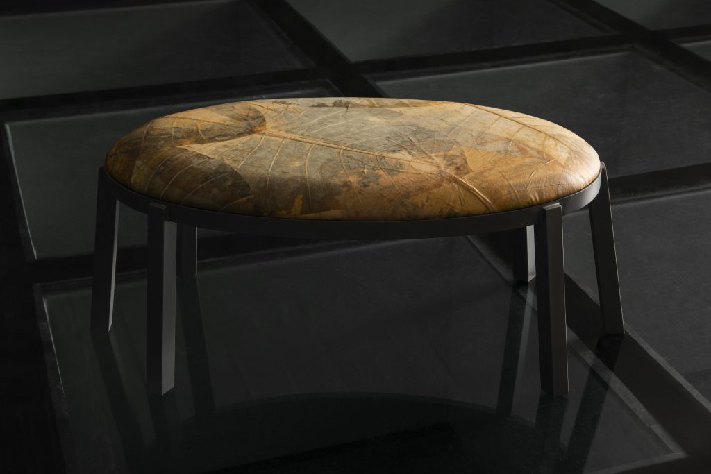 Autumn is the first collection of products in the world created with leaf fabric by two Brazilian designers Mauricio Noronha and Rodrigo Brenner from Furf Design Studio - Scale Magazine