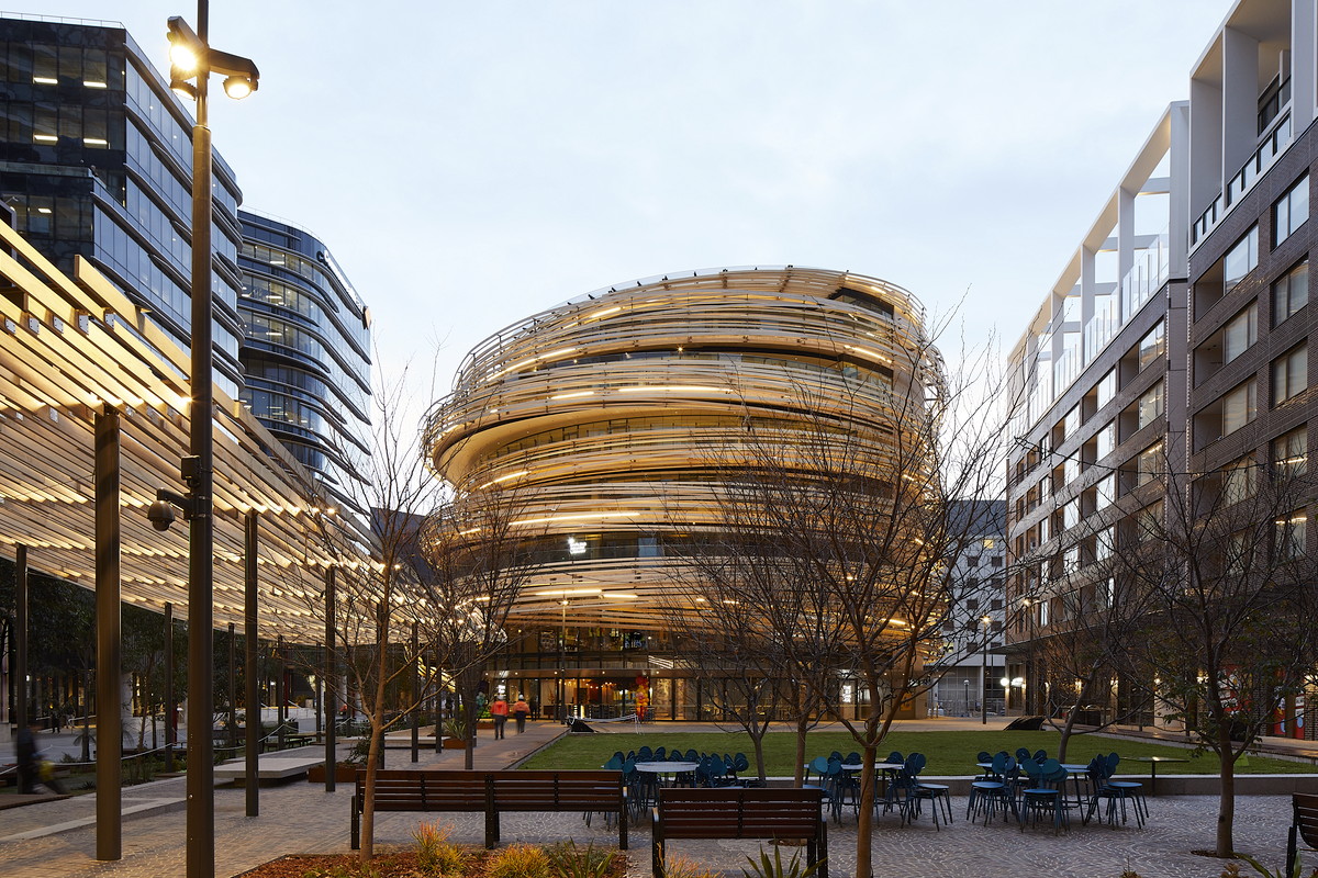 Kengo Kuma first revealed plans for The Exchange in 2016 as the focal point of Darling Square - Scale Magazine