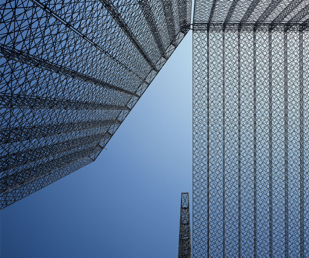 The Expo 2020 Dubai Entry Portals designed by Asif Khan - photography by Helene Binet - Scale Magazine