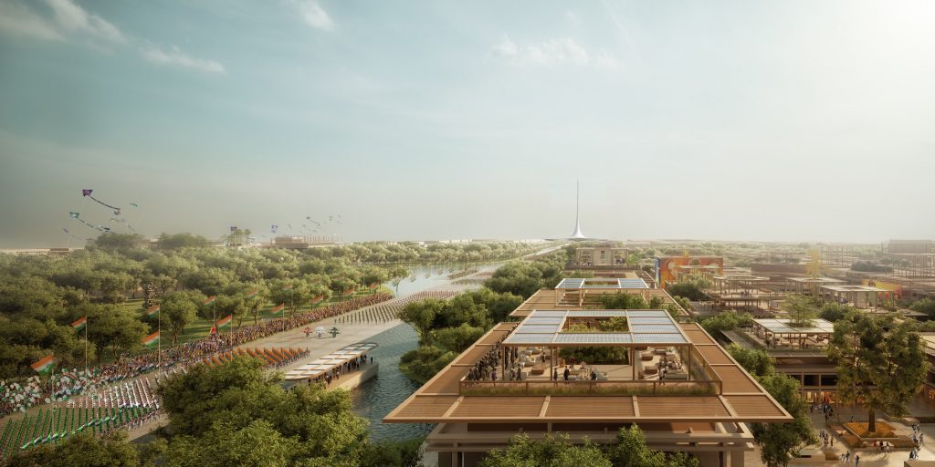 Andhra Pradesh Capital Amaravati Master Plan as it was envisioned by Fosters +Partners - Scale Magazine