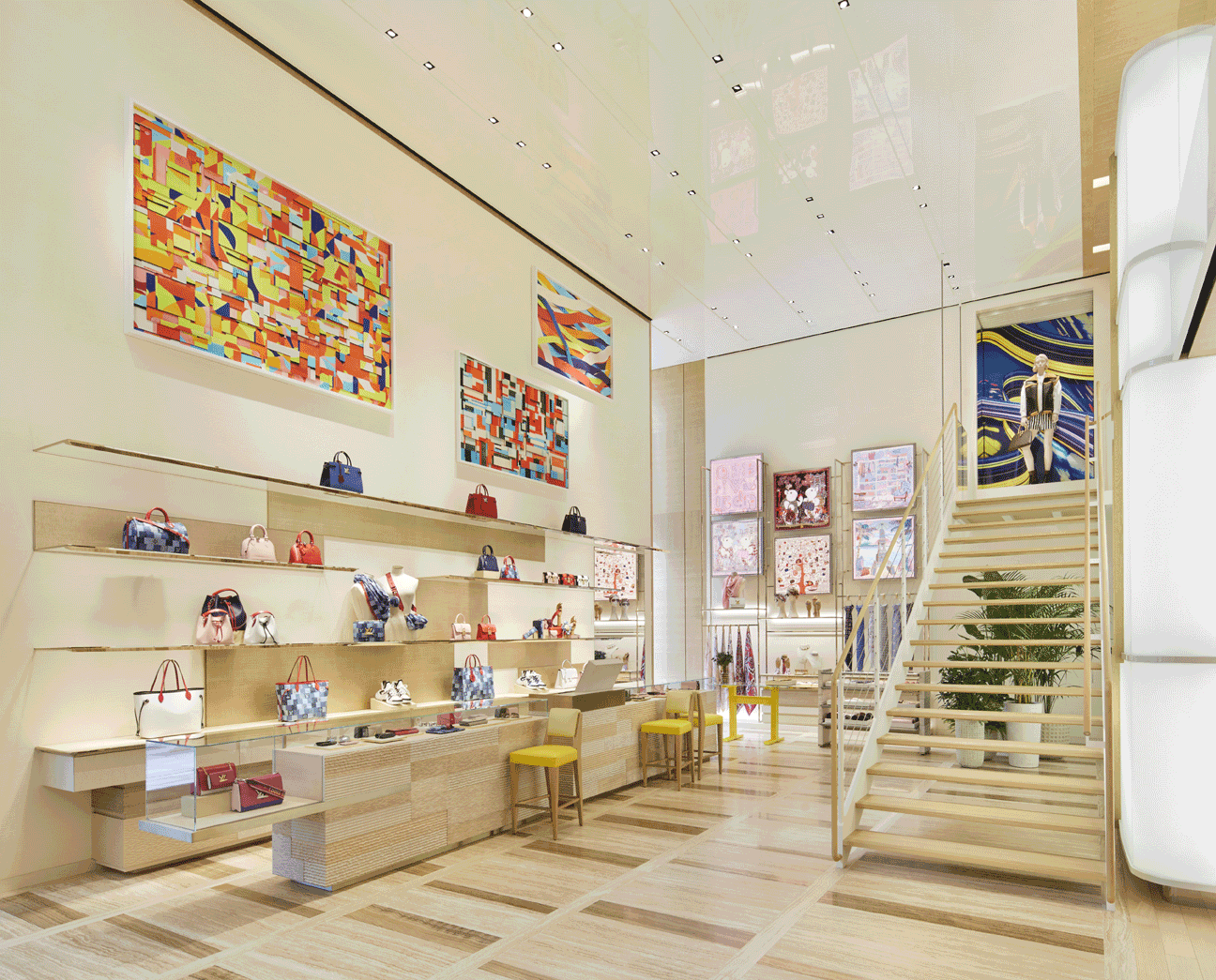 Louis Vuitton store New York by Jun Aoki