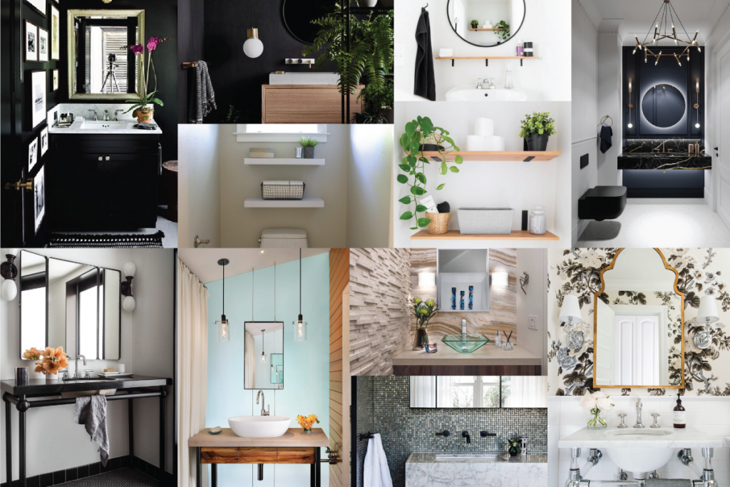 Ten Ways to Spruce up your Powder Room