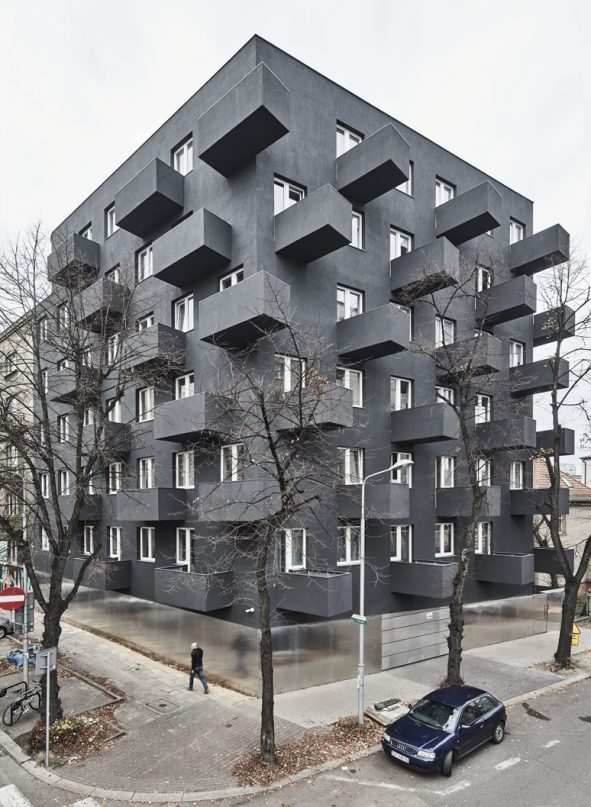 Unikato is a low-budget residential building, designed by KWK Promes - Scale Architectural and Design Magazine