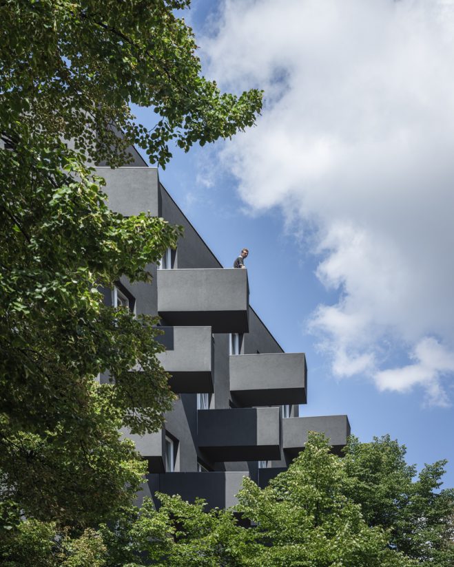 Unikato is a low-budget residential building, designed by KWK Promes - Scale Architectural and Design Magazine