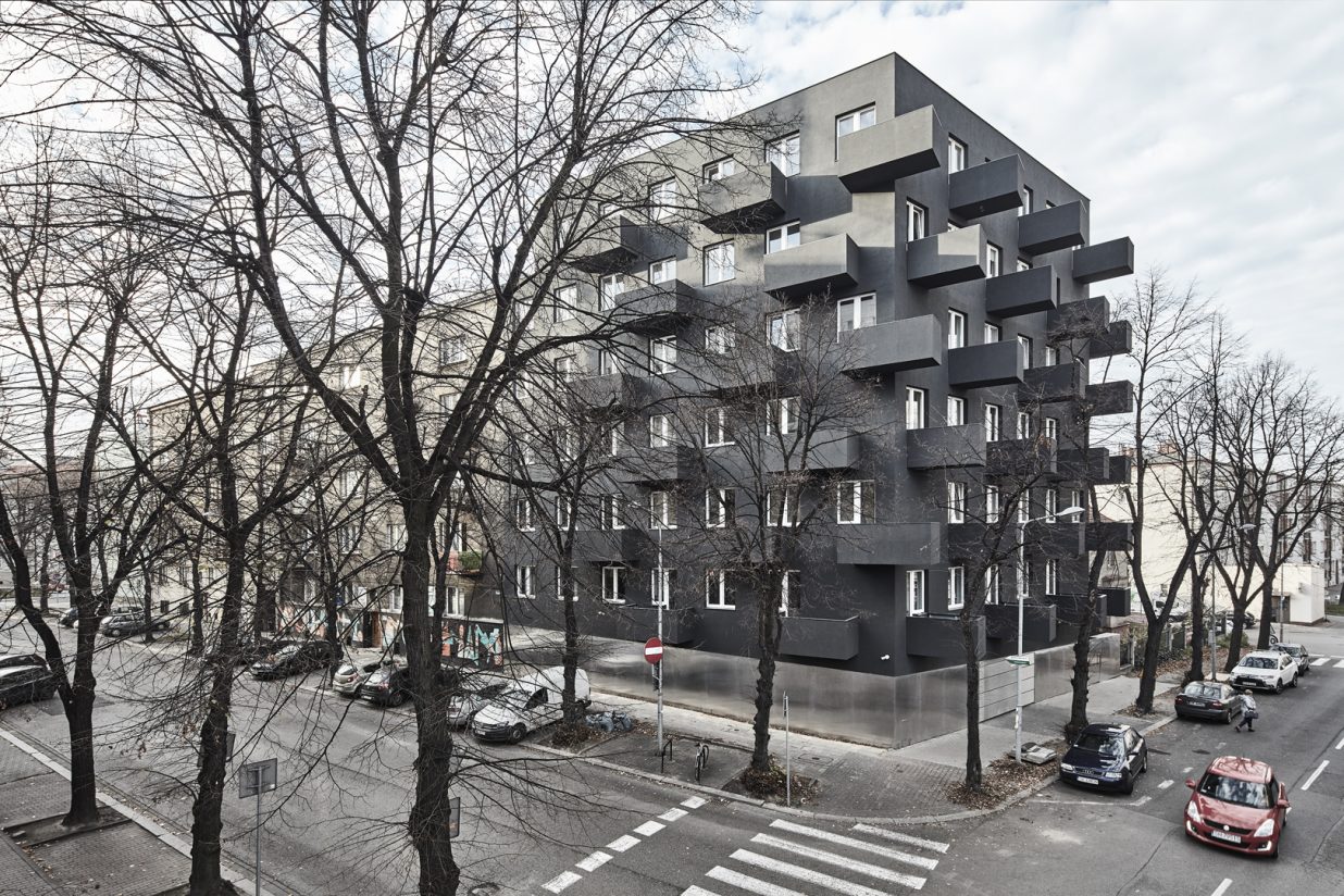 Unikato is a low-budget residential building, designed by KWK Promes - Scale Architectural and Design Magazine