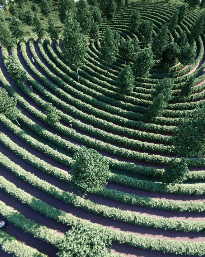 Parc de la Distance is a park by studio Precht - Scale Architectural and Design Magazine