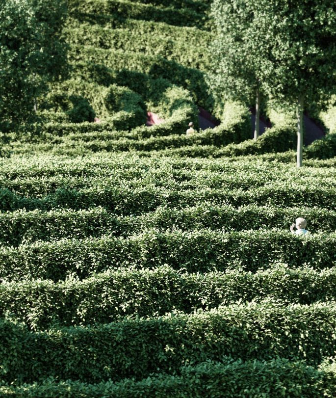 Parc de la Distance is a park by studio Precht - Scale Architectural and Design Magazine