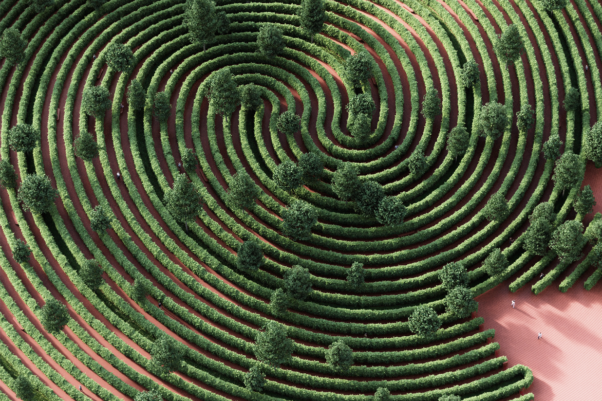 Parc de la Distance is a park by studio Precht - Scale Architectural and Design Magazine