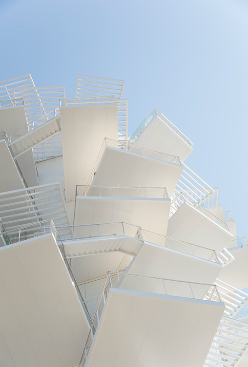Sou Fujimoto from Japan, joined forces to createL’Arbre Blanc , a residential tower with many technical innovations - Scale Architectural and Design Magazine