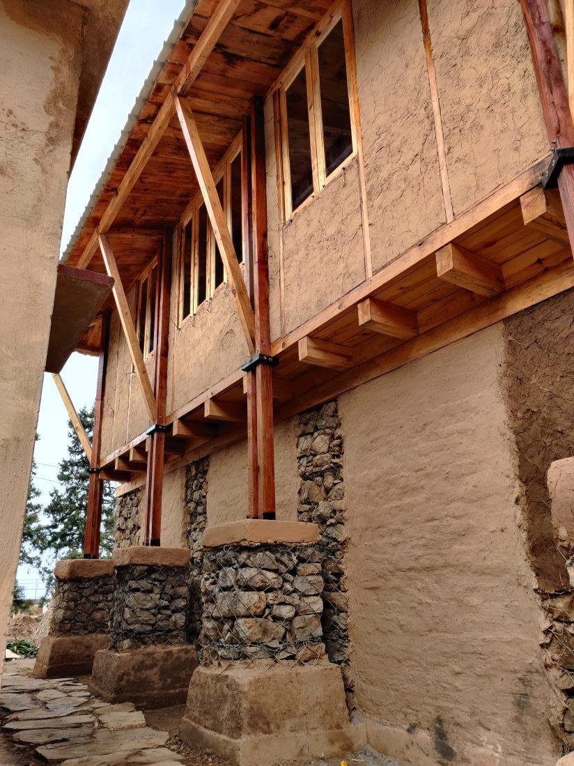 Compartment S4 designed a homestay with earthquake resilient features, the BASA Tourism Centre in Khirsuand - Scale Magazine
