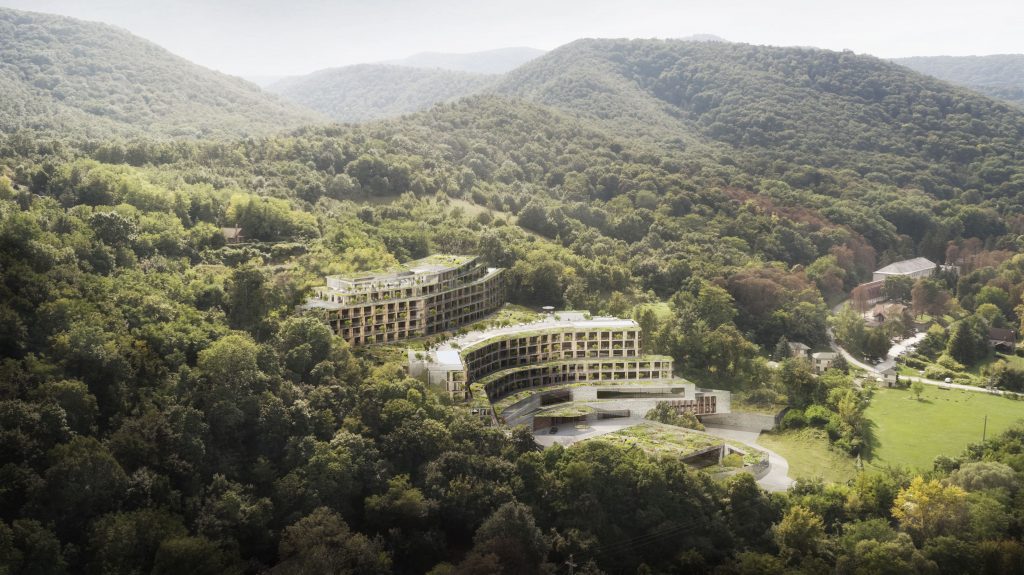 The hotel project in Visegrad, Hungary - Scale Architecture and Design Magazine