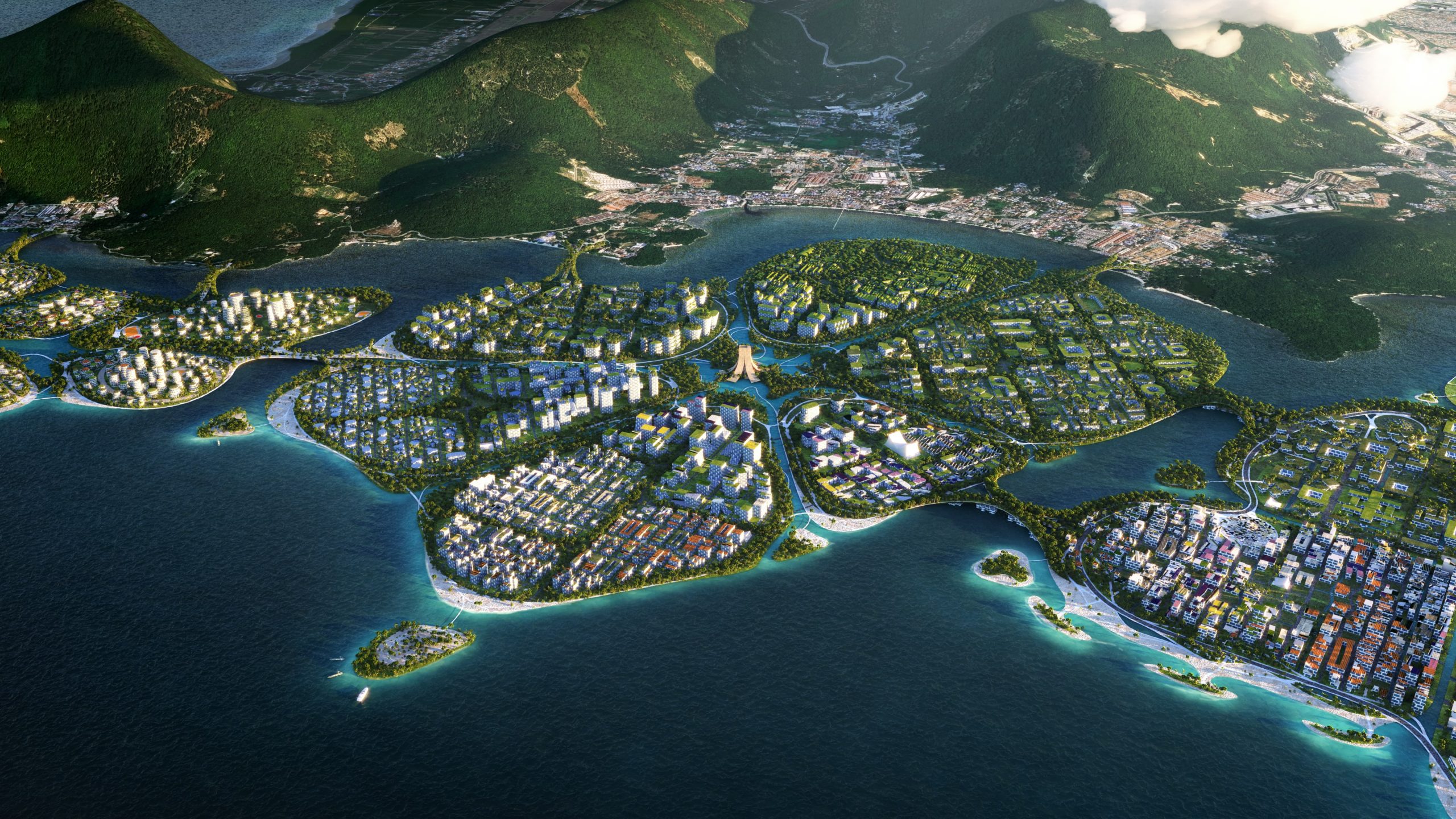 BIG Designs a Utopian City in Malaysia - Scale Architectural and Design Magazine