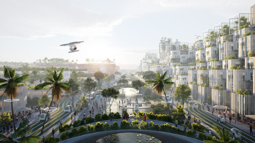 BIG Designs a Utopian City in Malaysia - Scale Architectural and Design Magazine