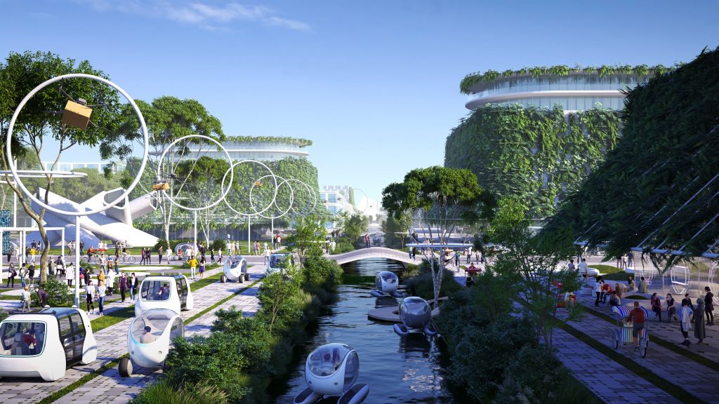 BIG Designs a Utopian City in Malaysia - Scale Architectural and Design Magazine