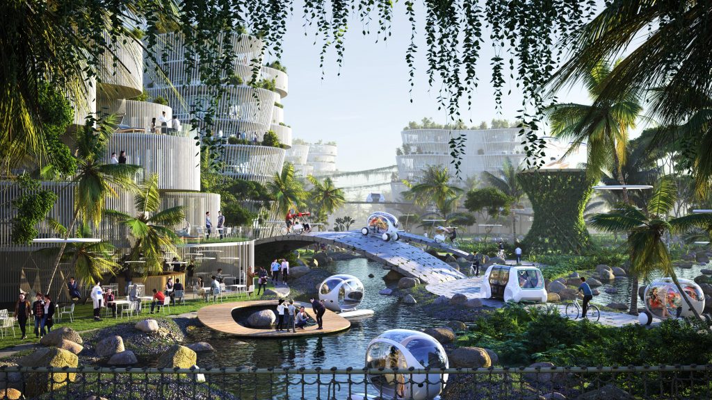 BIG Designs a Utopian City in Malaysia - Scale Architectural and Design Magazine