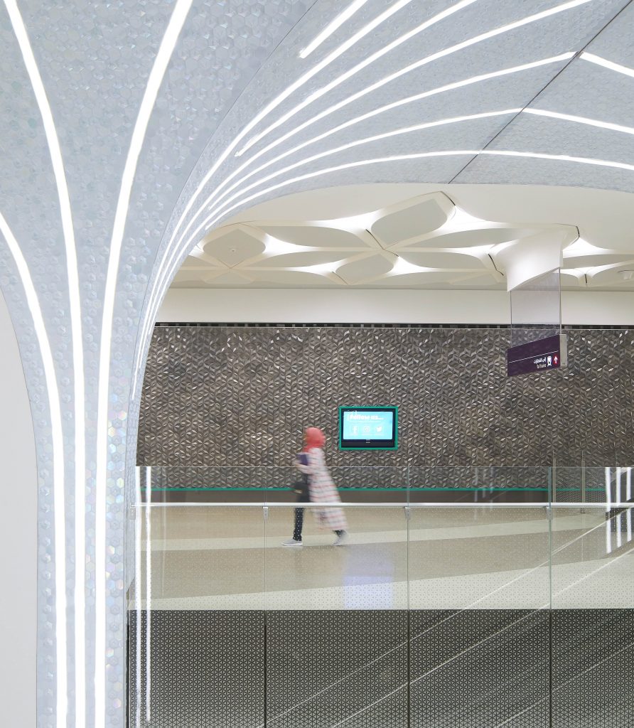 UNStudio reveals the most recent images and details of the 37 station designs on the new Doha Metro Network - Scale Architectural and Design Magazine