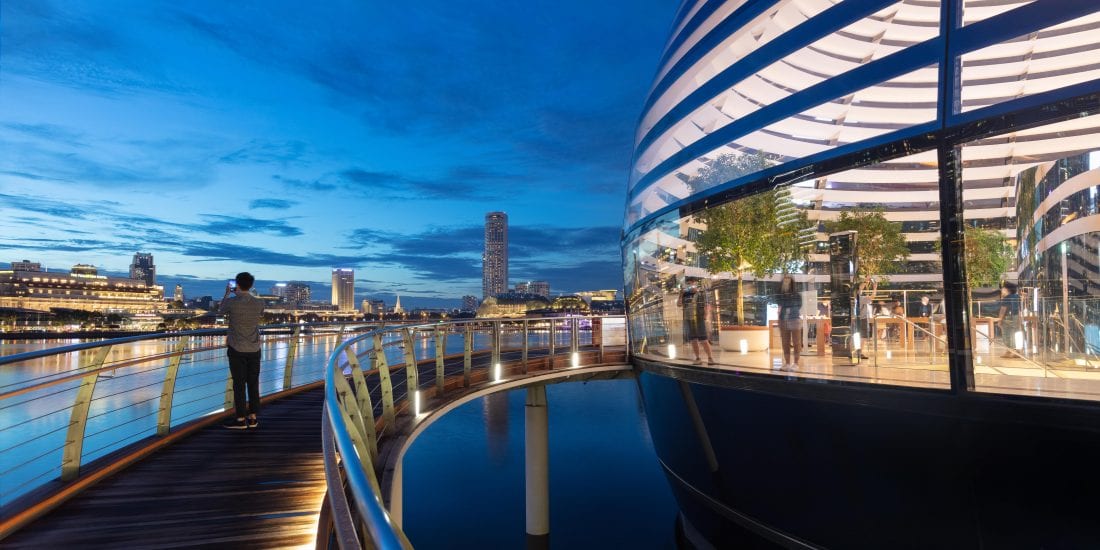 Apple Marina Bay Sands is the result of a close collaboration between Apple’s design teams and the integrated engineering and design team at Foster + Partners - Scale Architectural and Design Magazine