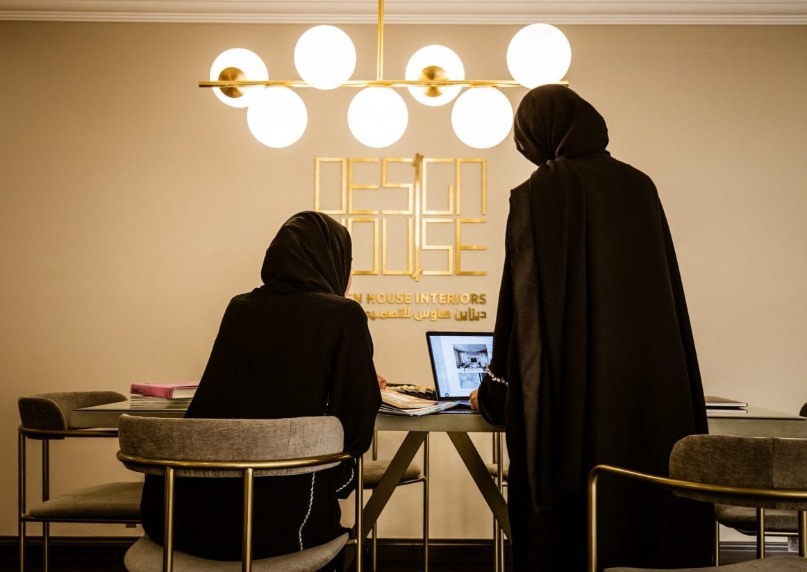 Qatari interior designers Aisha Al Mohannadi and Kaltham Al Kuwari | Scale Magazine