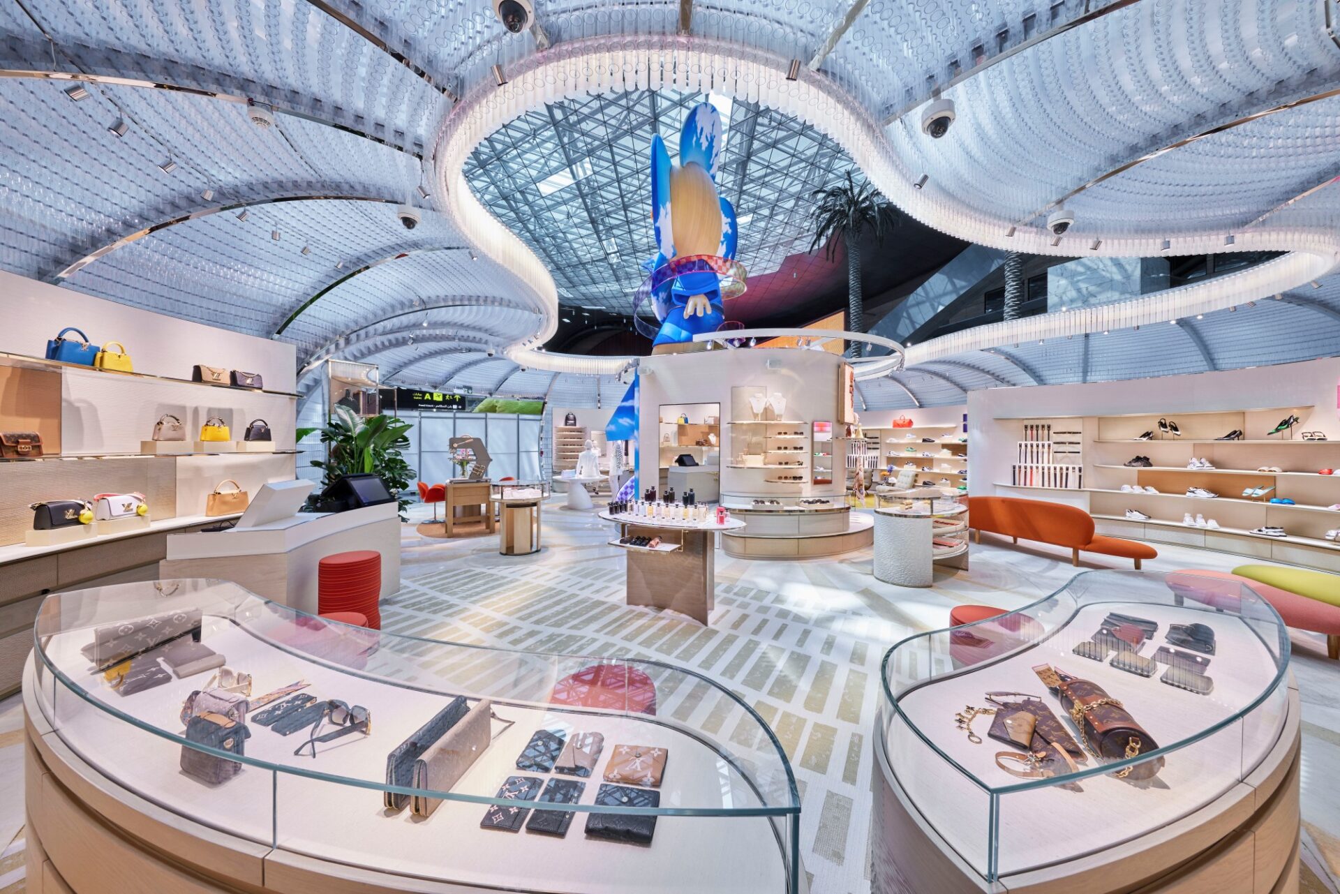 Louis Vuitton Opens First-Ever Airport Lounge In Qatar - A&E Magazine