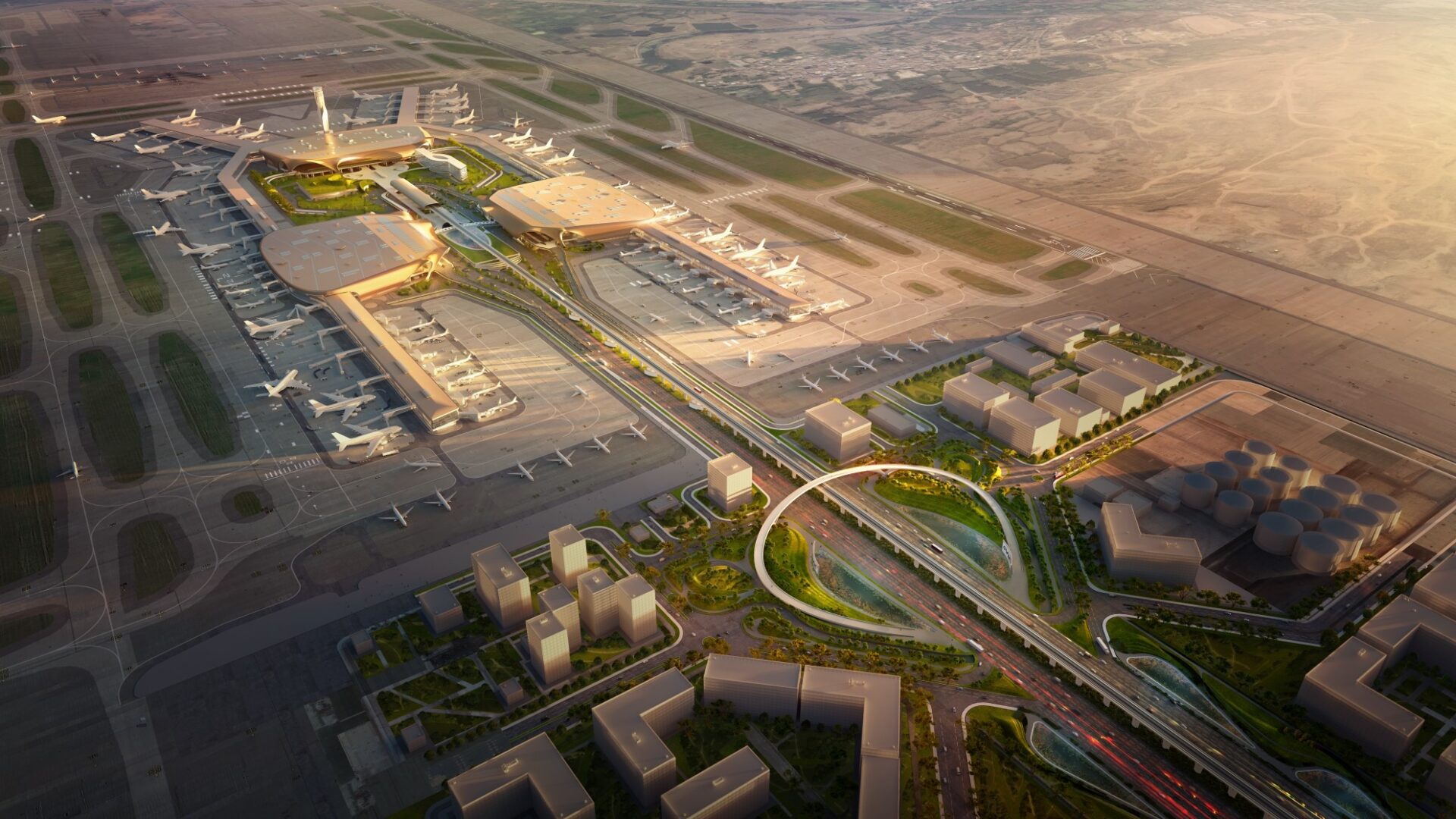Navi Mumbai International Airport: ZHA Embodies Futuristic India